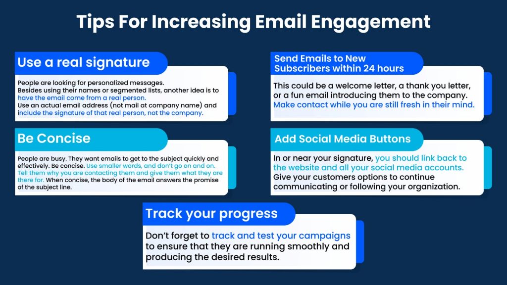 Tips For Increasing Email Engagement