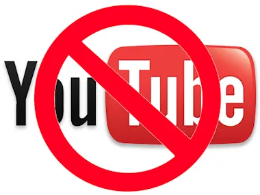 no youtube