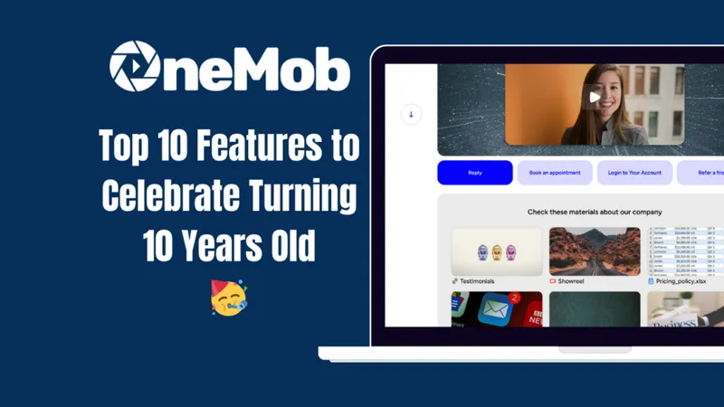 OneMob Turns 10: A Decade of Innovation and Empowering You!