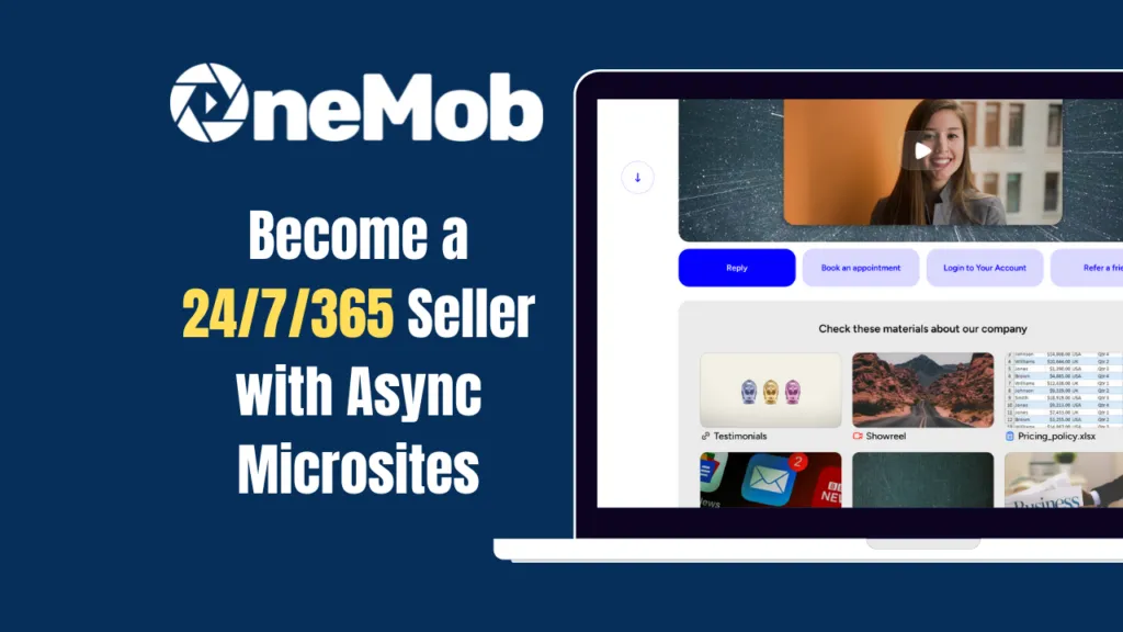 Maximize Your Sales Potential with OneMob Microsites: Sell Anytime, Anywhere!