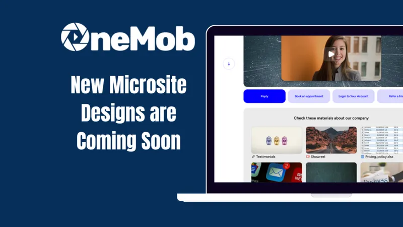 🚨 Our New Microsite Designs are Here 🚨