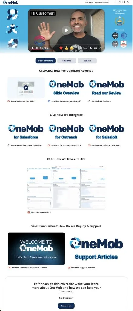 Perfect Microsite