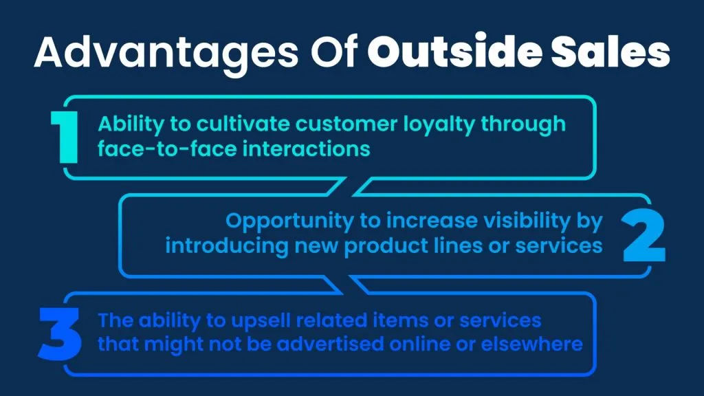 Advantages Of Outside Sales 2