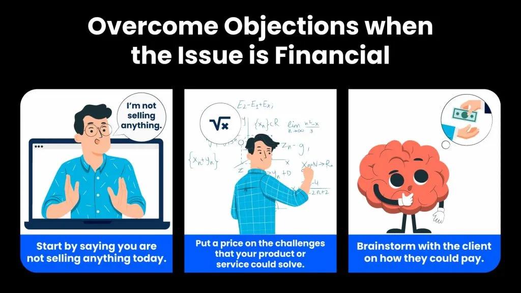 overcome objections about budget and price 2
