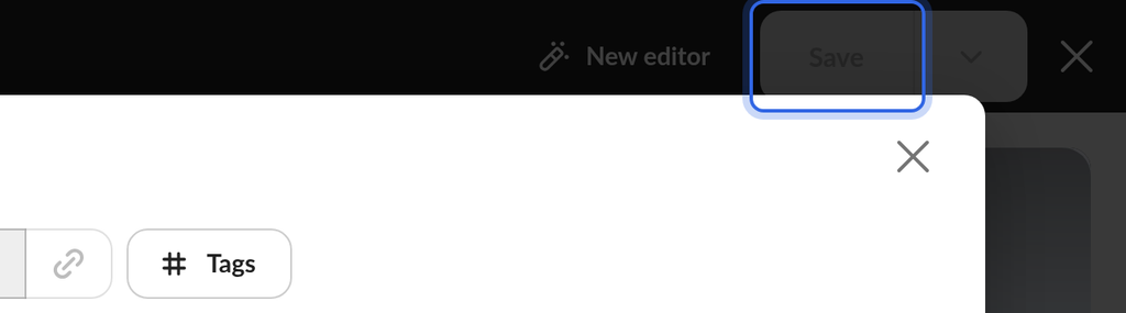 Save dropdown open with the Keep original in the Library switch on
