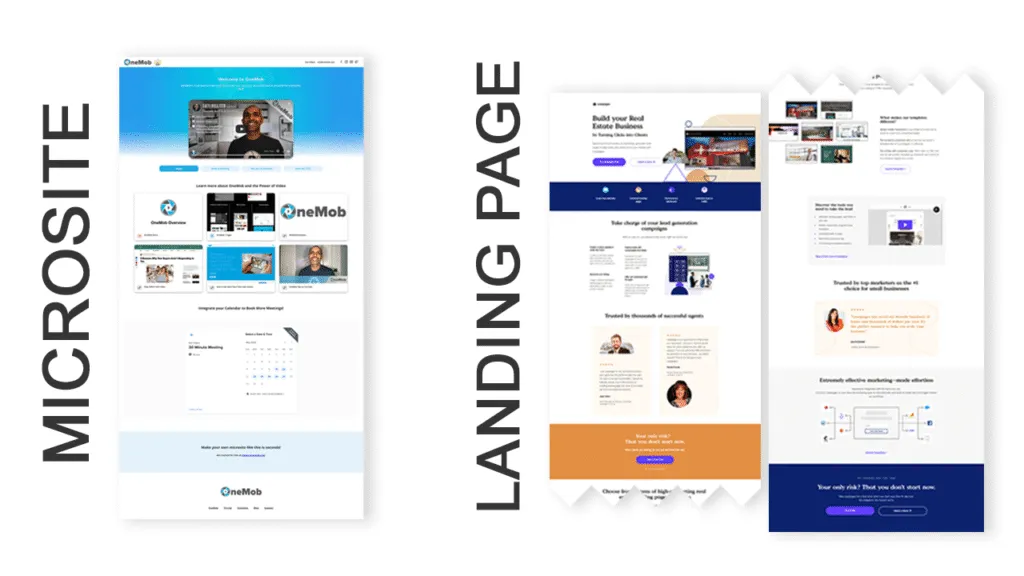 Difference Between Microsites and Landing Pages