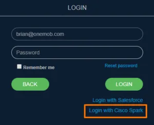 LoginWithCiscoSpark