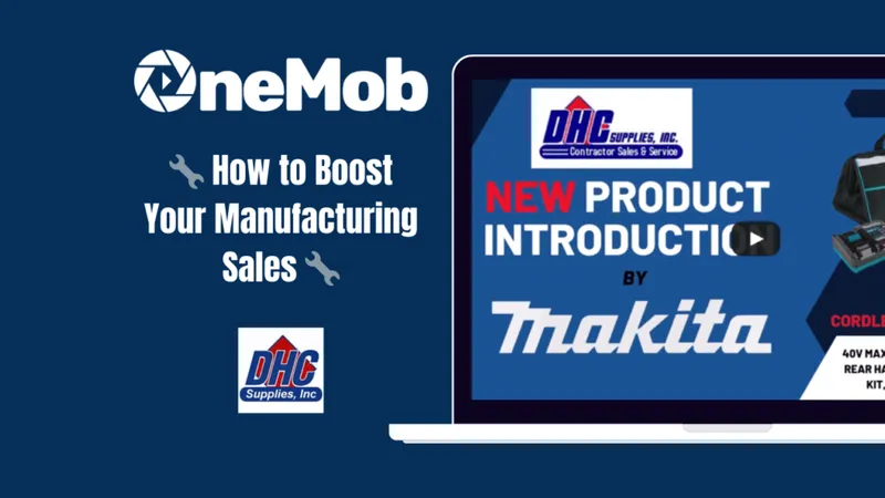 How Manufacturing Tool Distributors Can Use OneMob to Create Engaging Microsites That Drive Sales