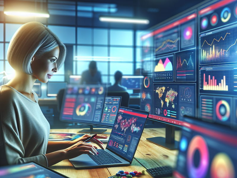 Marketer designing a microsite with OneMob