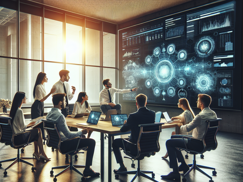 Sales team using OneMob microsites