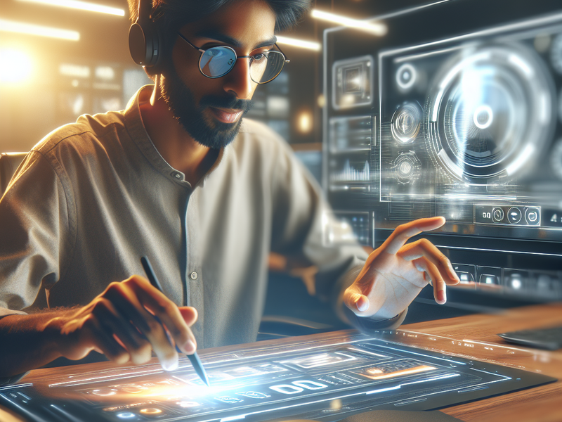 AI-driven video customization interface