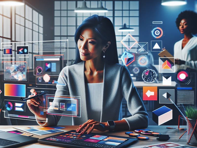 Marketer creating interactive microsite with OneMob