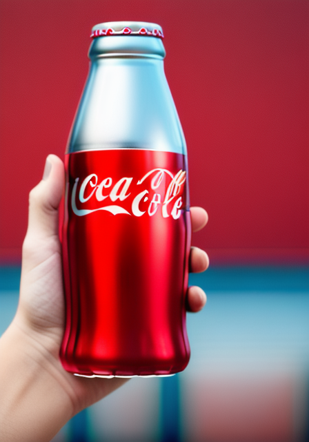 A person holding a personalized Coke bottle with their name on it