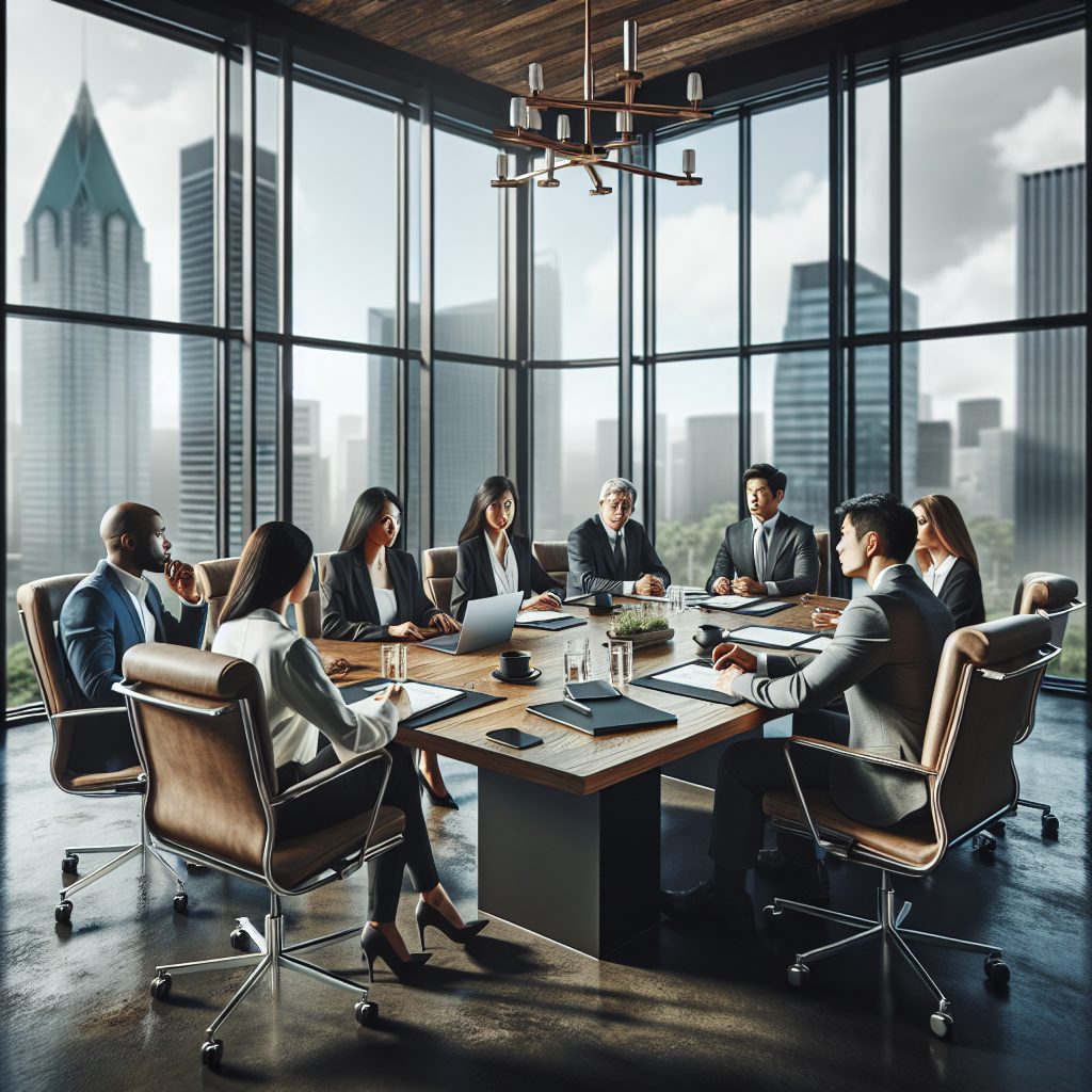 Tech Company Acquisition Meeting